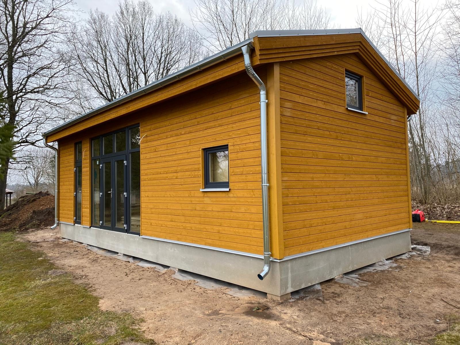 Modulhaus — Fertige Außenansicht