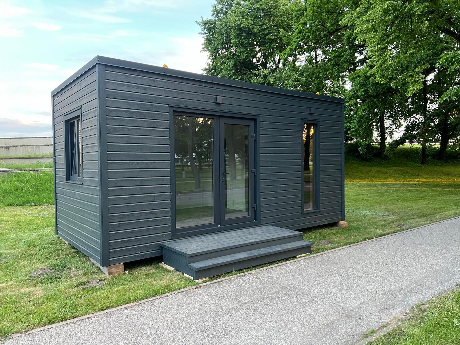 Ferienhaus — Fertige Außenansicht