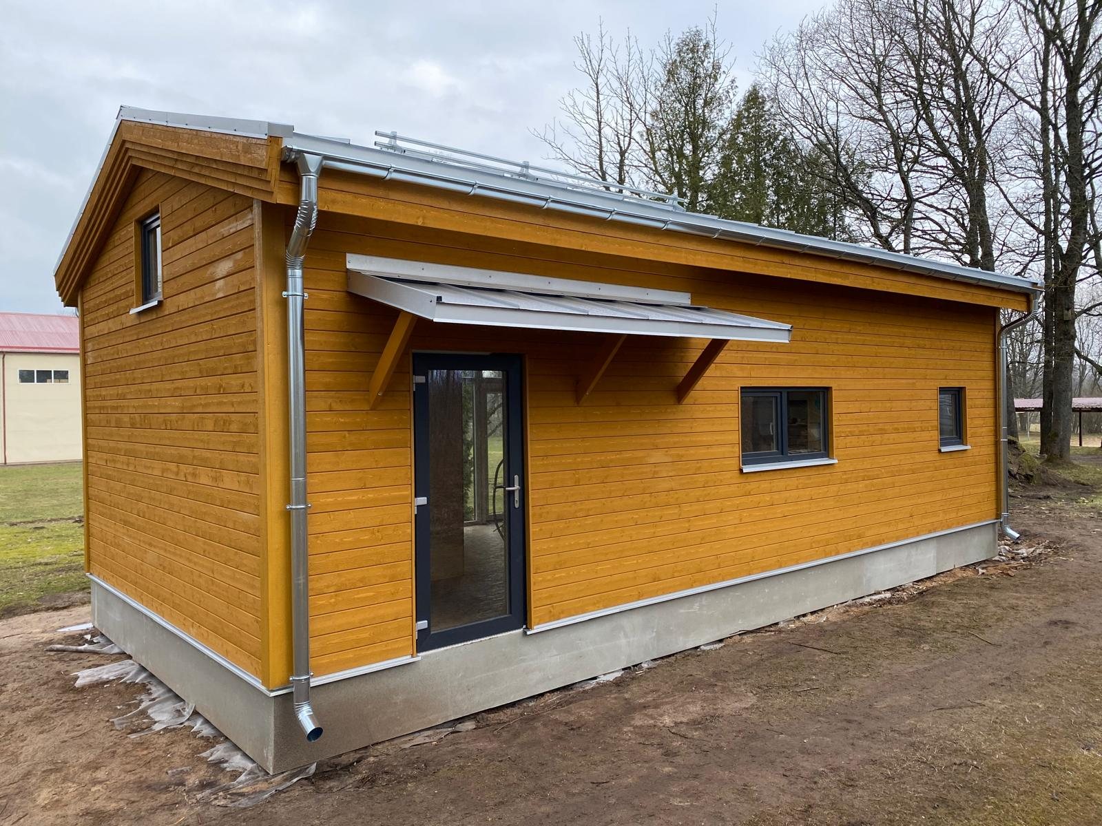 Modulhaus — Fertige Außenansicht