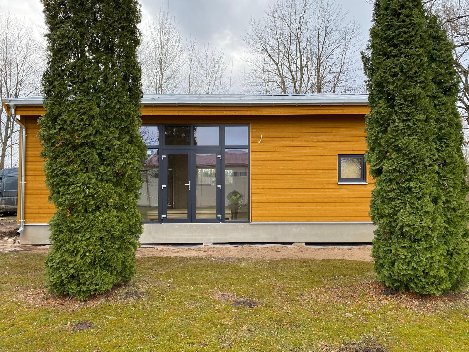 Modulhaus — Fertige Außenansicht
