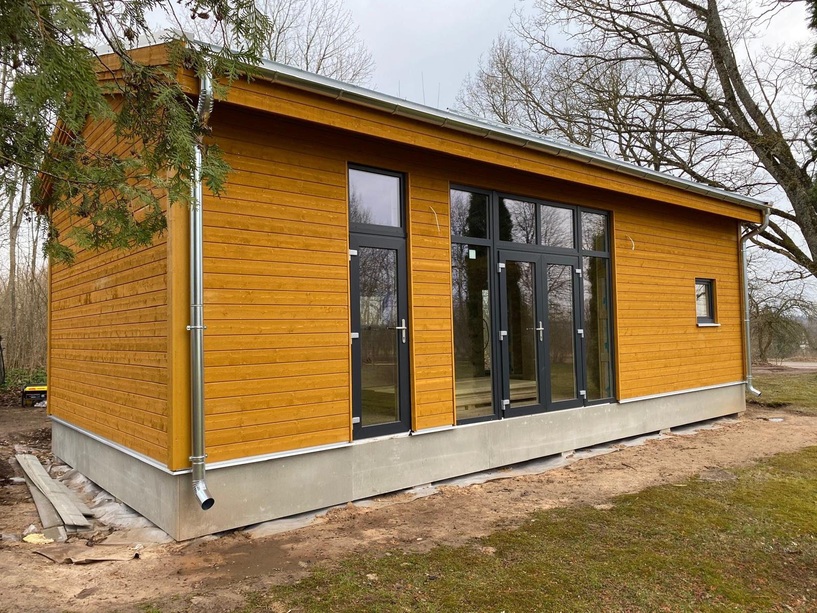 Modulhaus — Fertige Außenansicht